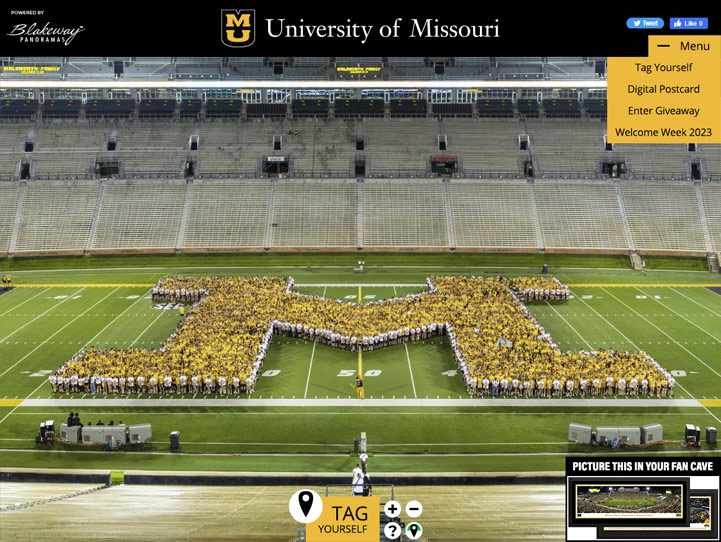 2023 Missouri First Roar Gigapixel Fan Photo