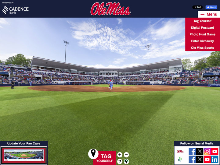 Ole Miss Rebels Gigapixel Fan Photo