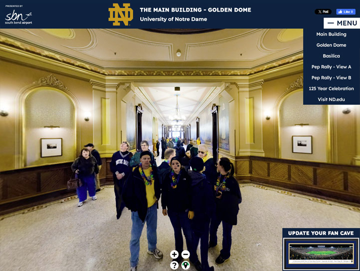 University of Notre Dame Gigapixel Photo