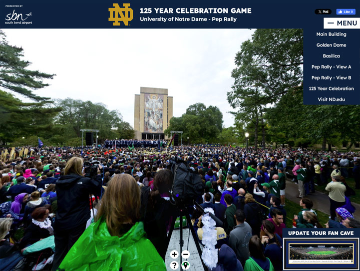 University of Notre Dame Gigapixel Photo