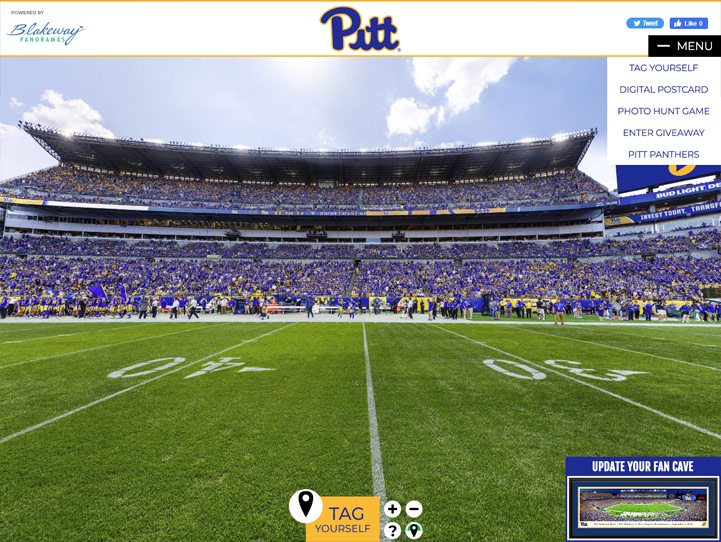 Pitt Panthers Gigapixel Fan Photo