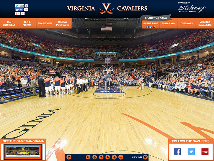 Virginia Cavaliers Gigapixel Fan Photo