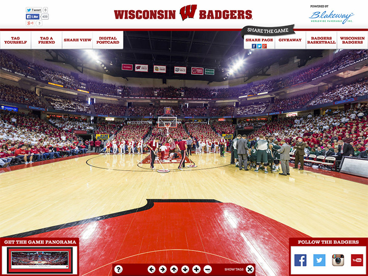 Wisconsin Badgers Gigapixel Fan Photo