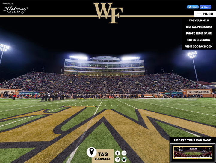 Wake Forest Demon Deacons Gigapixel Fan Photo