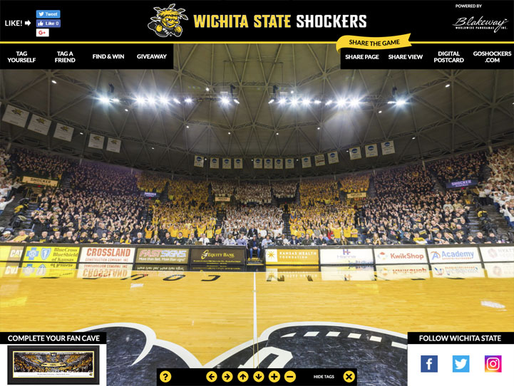 Wichita State Shockers Gigapixel Fan Photo