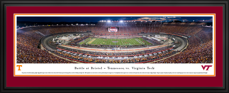 2016 Battle at Bristol Panoramic Picture - Tennessee Volunteers vs. Virginia Tech Hokies