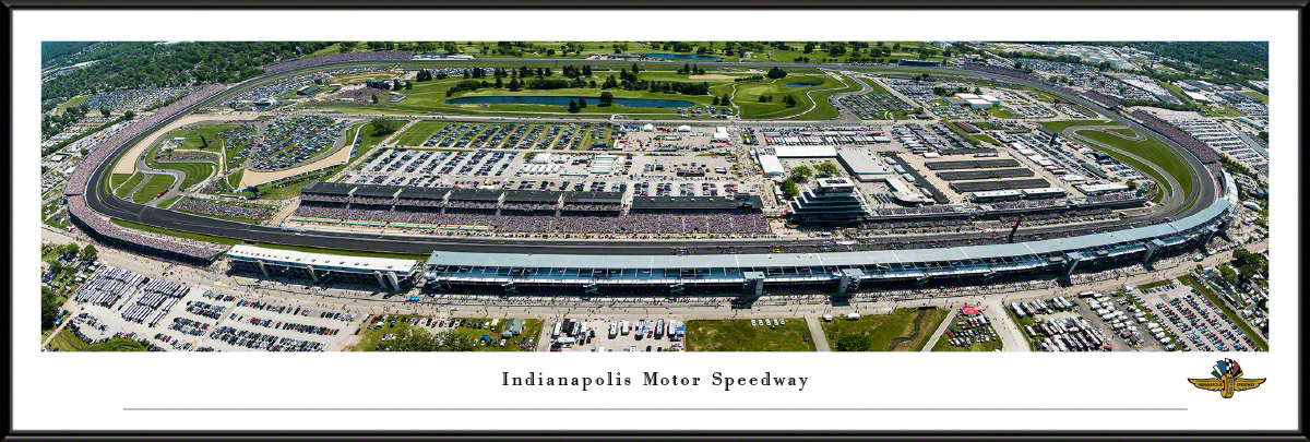 Indianapolis Motor Speedway - NASCAR Panoramic Fan Cave Wall Decor