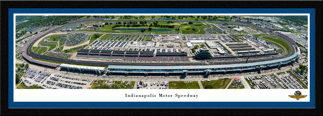 Indianapolis Motor Speedway - NASCAR Panoramic Fan Cave Wall Decor