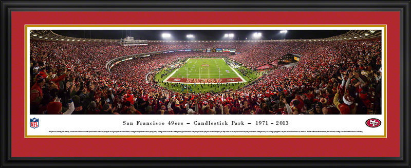 San Francisco 49ers Panoramic - Candlestick Park Panoramic