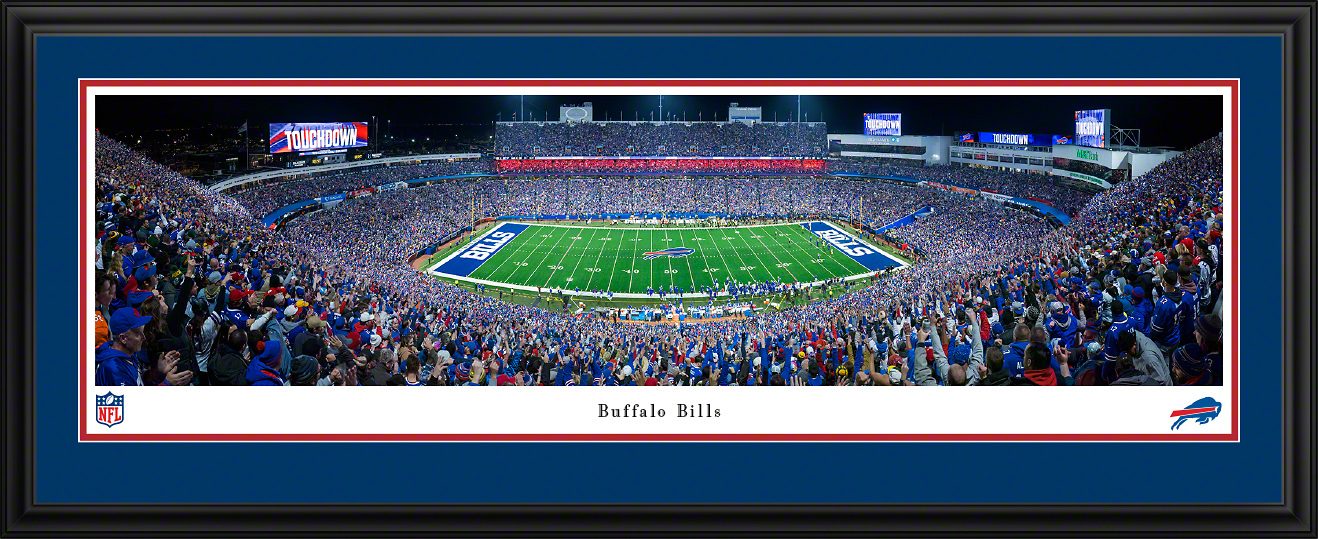 Buffalo Bills - Highmark Stadium Panoramic Fan Cave Wall Decor