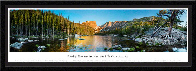 Rocky Mountain National Park Panoramic Wall Decor