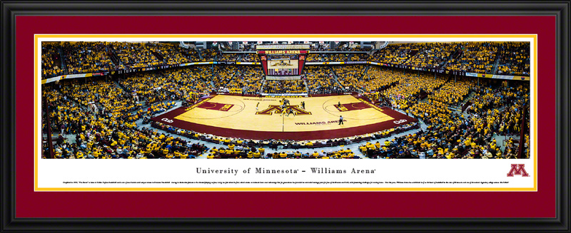 Minnesota Golden Gophers Basketball Panorama - Williams Arena