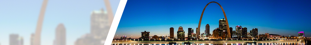 St. Louis City Sports Skyline - Zapwalls