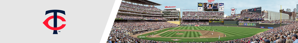 Minnesota Twins Minneapolis Skyline Target Field Poster by Wayne