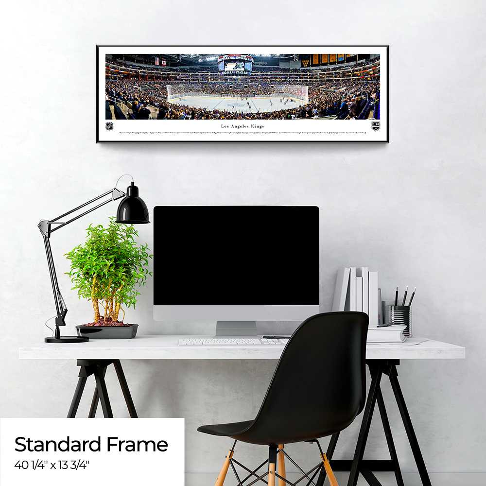LA Kings Panoramic Poster - NHL Fan Cave Decor