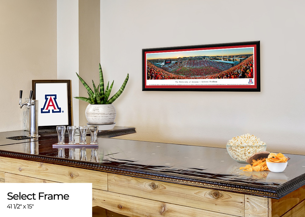 Arizona Wildcats Panoramic Poster - Arizona Stadium