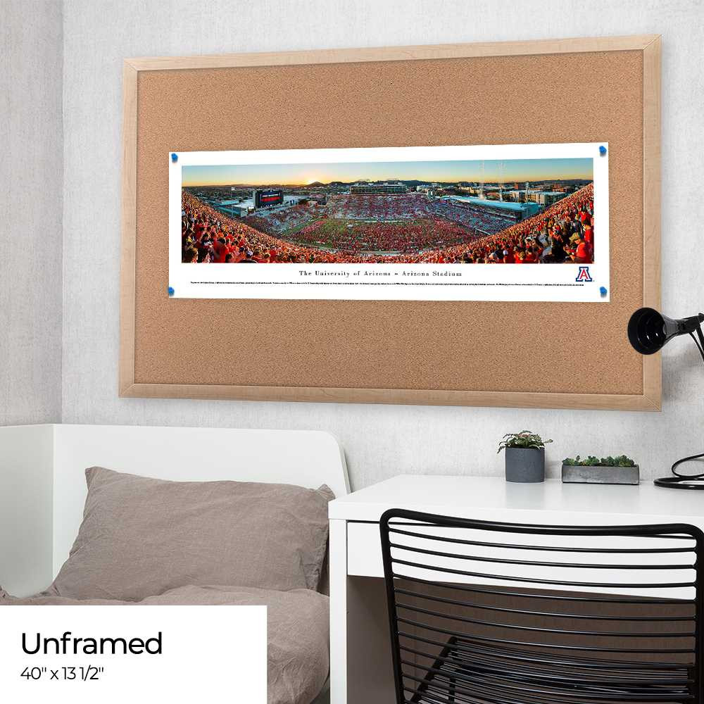 Arizona Wildcats Panoramic Poster - Arizona Stadium