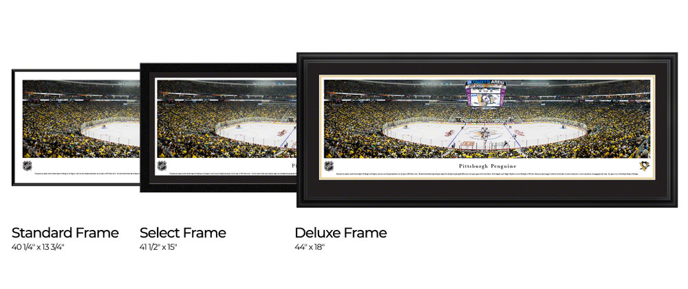 Pittsburgh Penguins PPG Paints Arena NHL Game Night Panoramic Poster (2017)  - Blakeway Worldwide – Sports Poster Warehouse