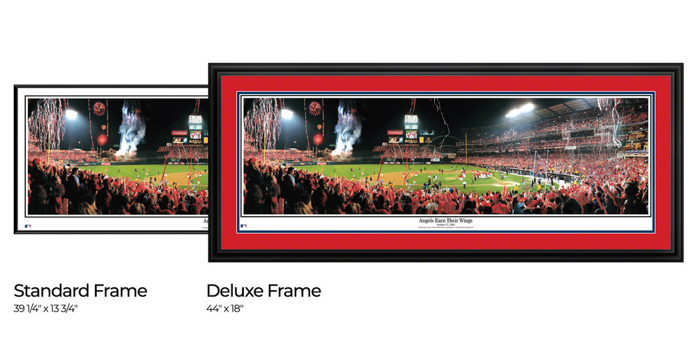 Los Angeles Angels Panorama - 2002 World Series Poster