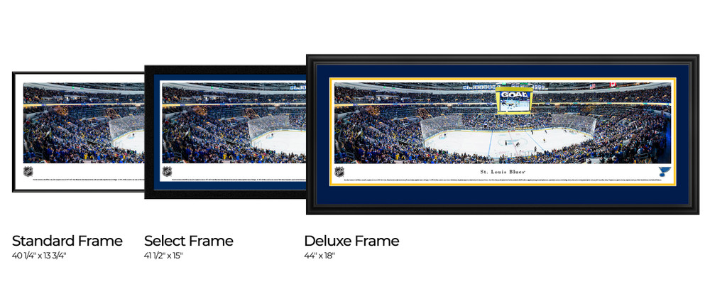 St. Louis Blues Panoramic Poster - Fan Cave Wall Decor