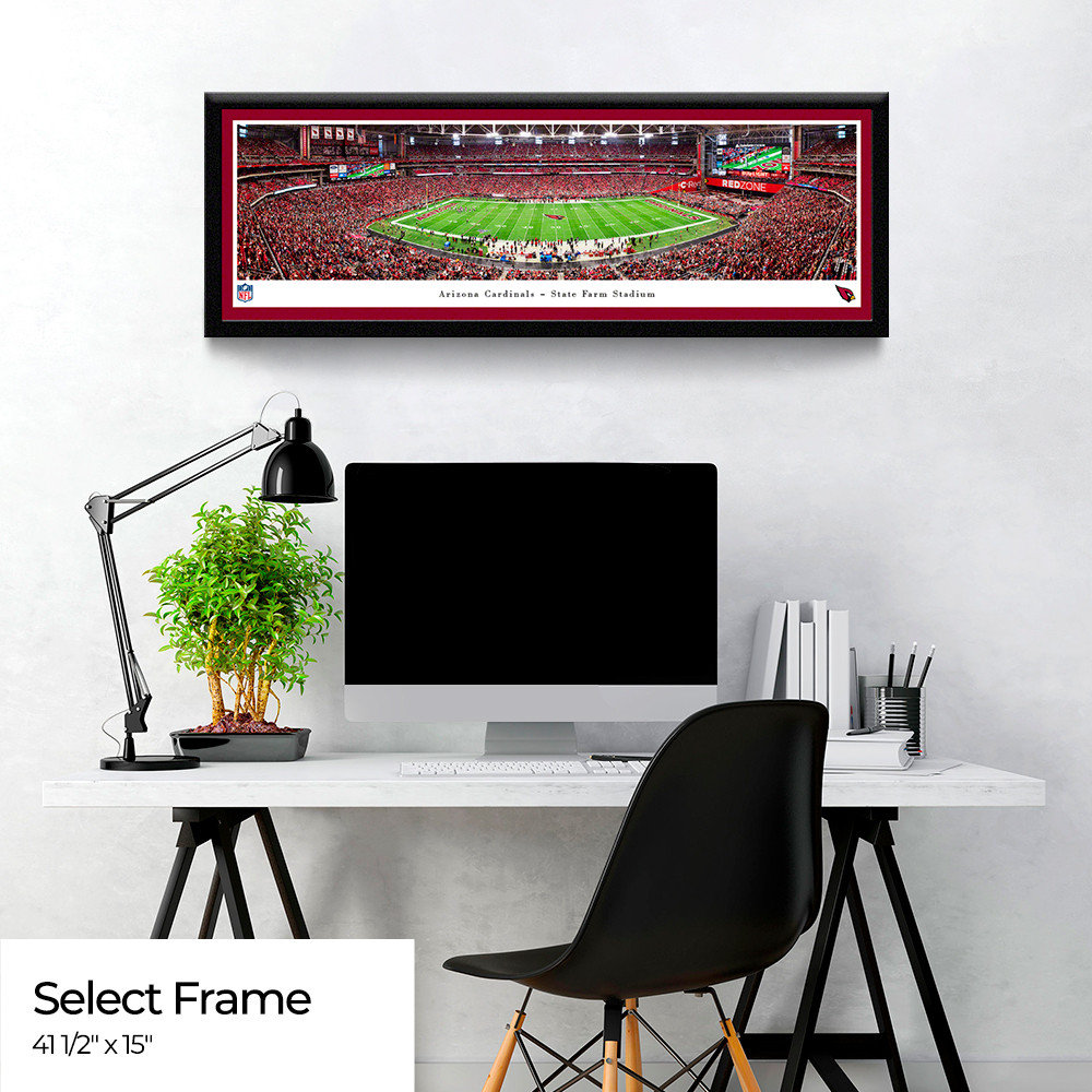 Arizona Cardinals Panoramic Poster - State Farm Stadium Picture