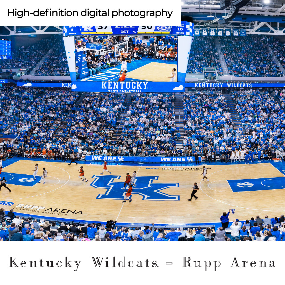 Ky - Kentucky 1000 Piece Rupp Arena Panoramic Jigsaw Puzzle - Alumni Hall