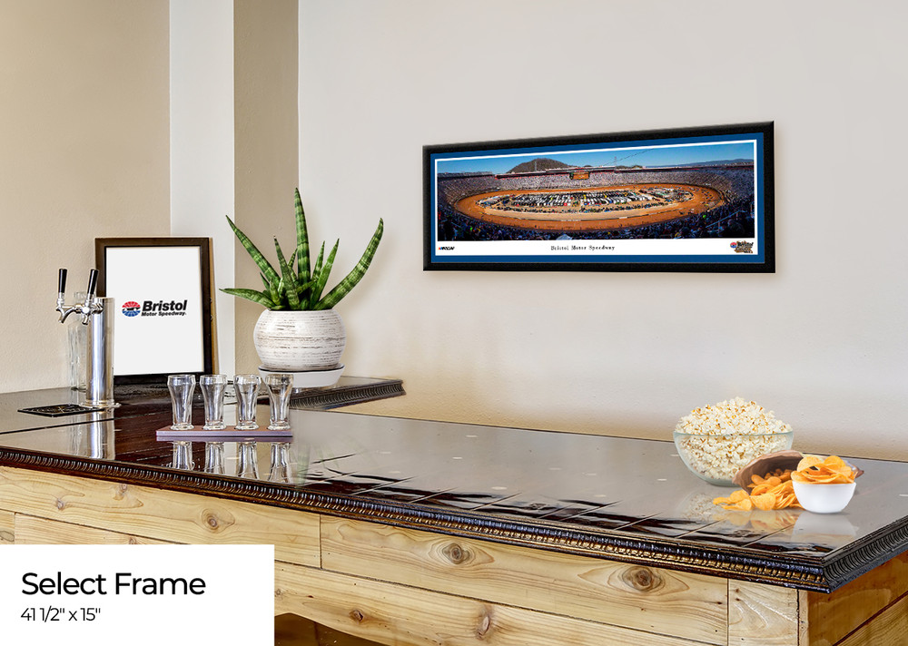 Bristol Motor Speedway Dirt Race Panoramic Poster - NASCAR Bristol Motor Speedway Dirt Race Panoramic Poster - NASCAR