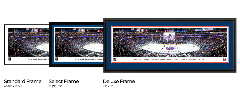 New York Islanders Panoramic Picture - UBS Arena NHL Fan Cave Decor