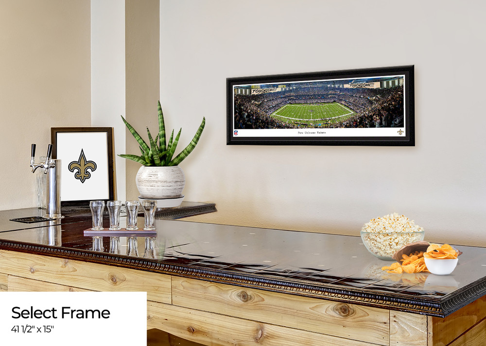 New Orleans Saints Panoramic Picture - Caesars Superdome NFL Fan