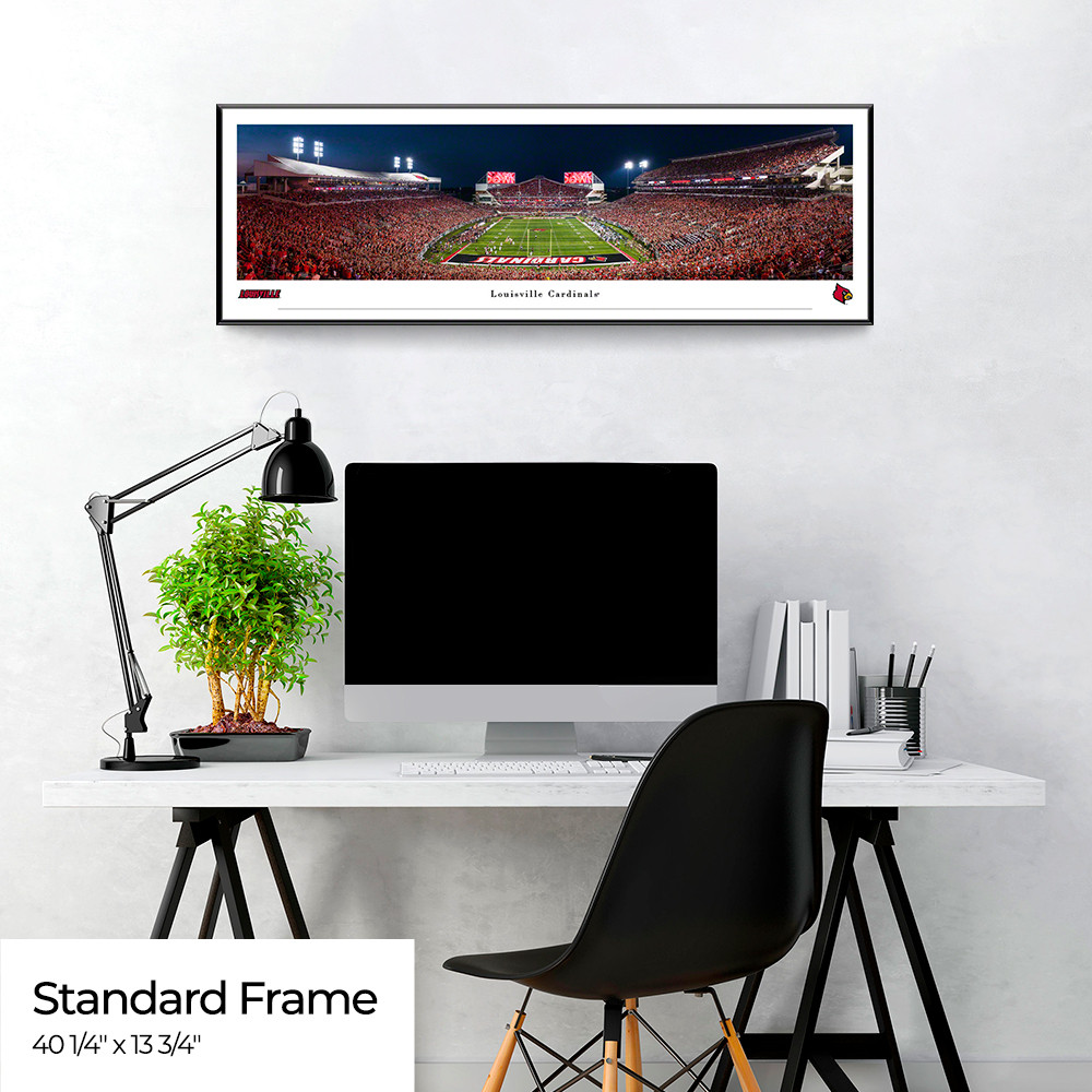 Louisville Cardinals Football Fan Cave Decor - Cardinal Stadium