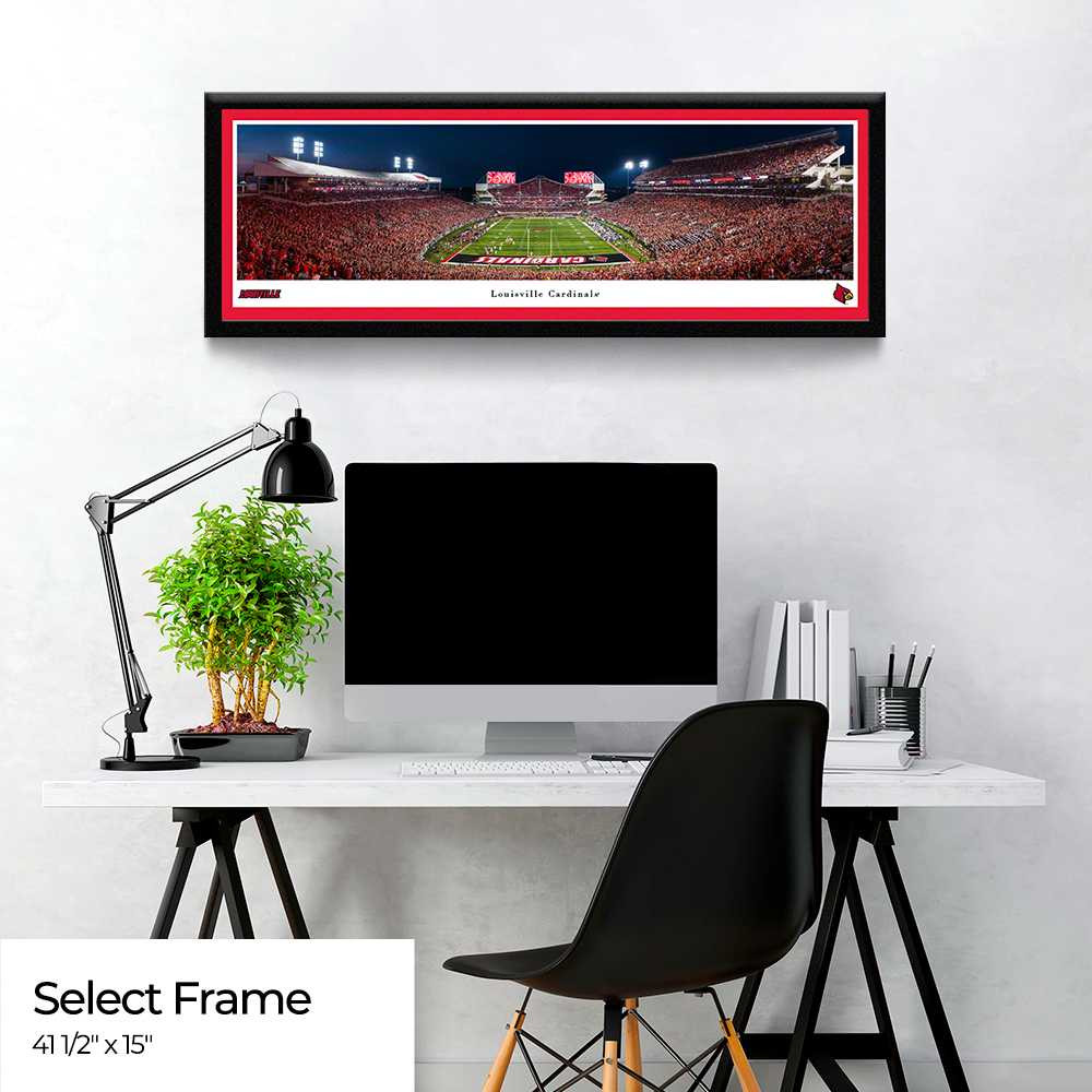 Louisville Cardinals Football Fan Cave Decor - Cardinal Stadium