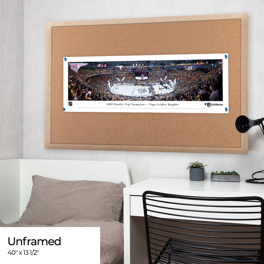 2023 Stanley Cup Champions Fan Cave Decor - Vegas Golden Knights Panoramic  Picture