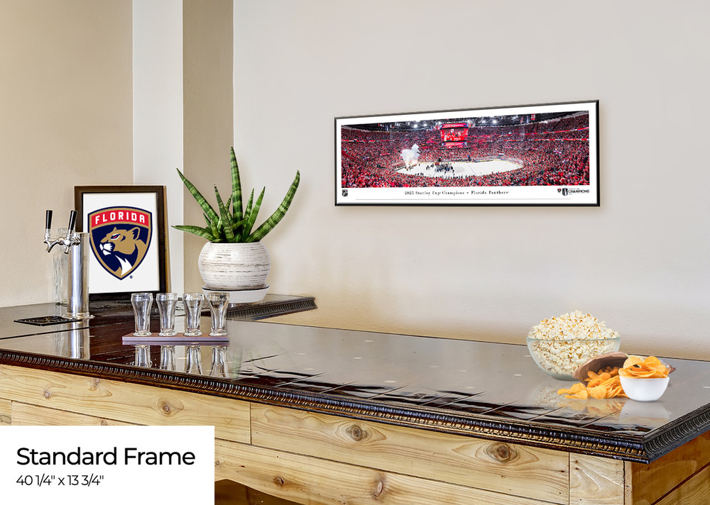 2025 Stanley Cup Champions Panoramic Picture - X Fan Cave Decor