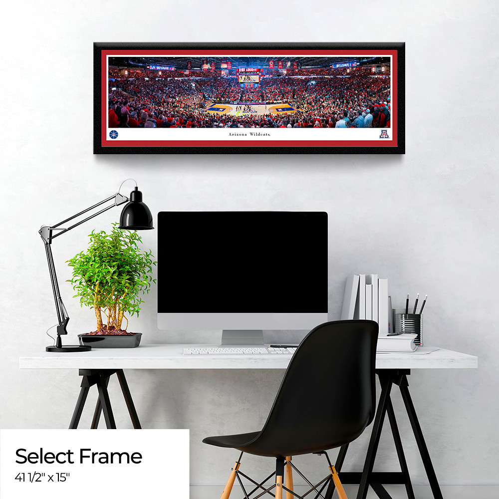 Arizona Wildcats Basketball Panoramic Picture - McKale Memorial