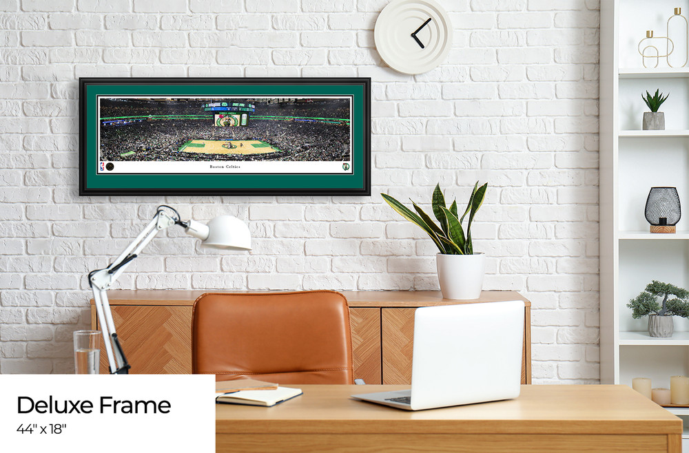 Boston Celtics Wall Decor - NBA Panoramic Poster