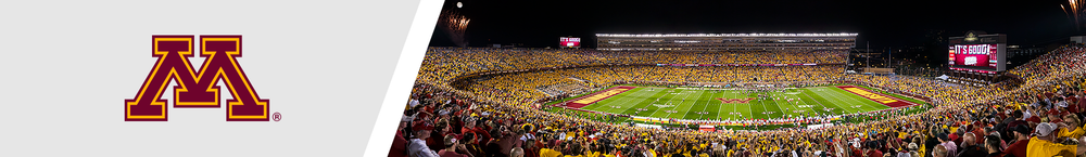 Minnesota Golden Gophers TCF Bank Stadium Storming the Field Panoramic  Picture (In-Store Pickup)