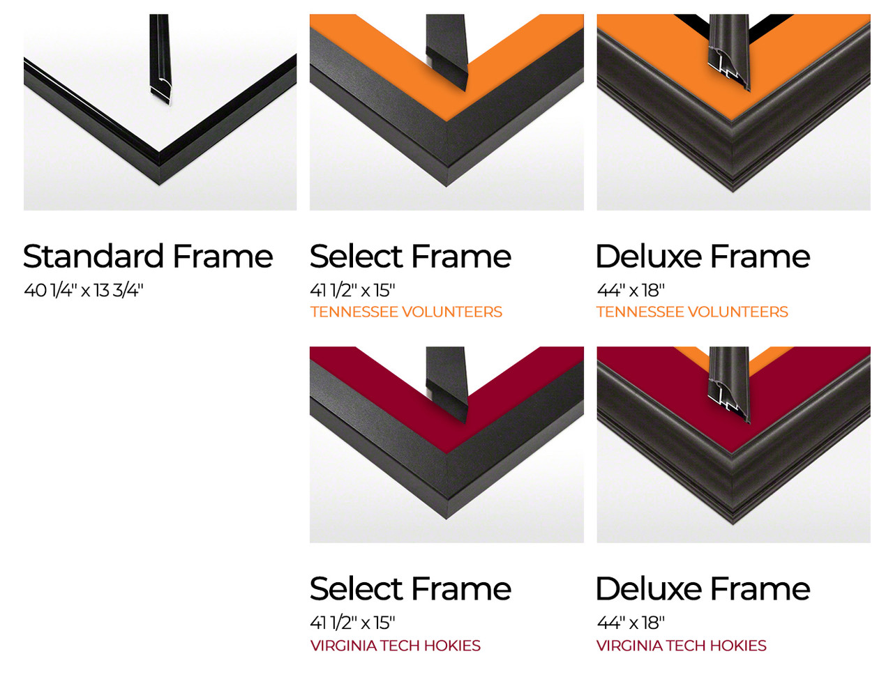 2016 Battle at Bristol Panoramic Poster Tennessee vs. Virginia Tech