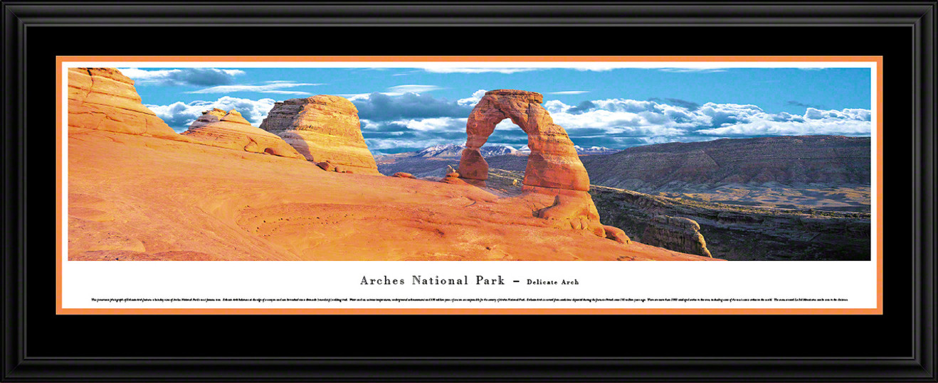 Arches National Park Panoramic Picture - Delicate Arch