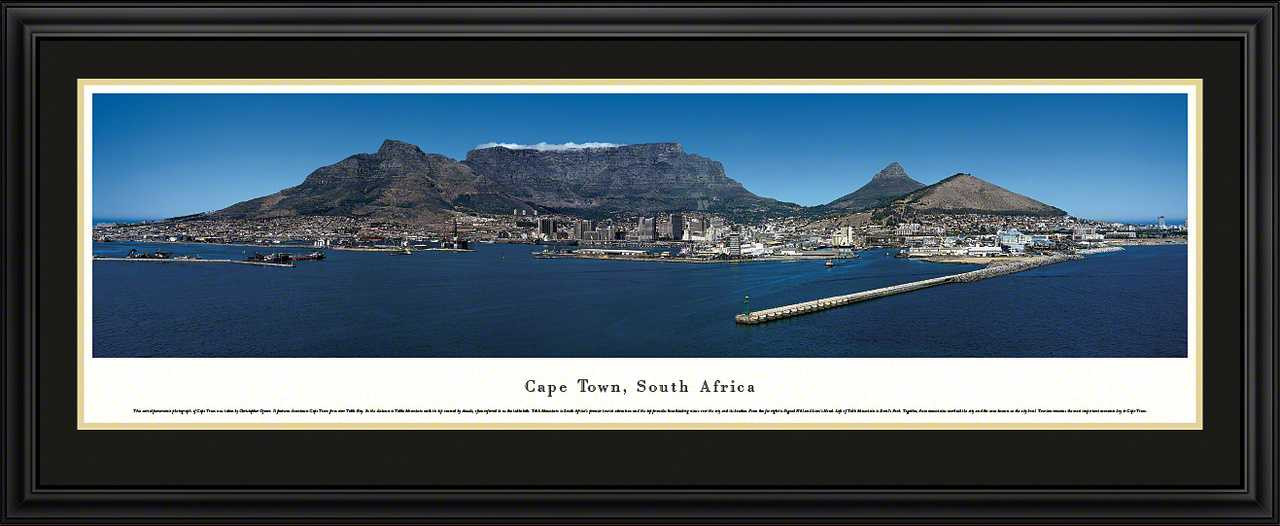 Cape Town, South Africa Skyline Panorama