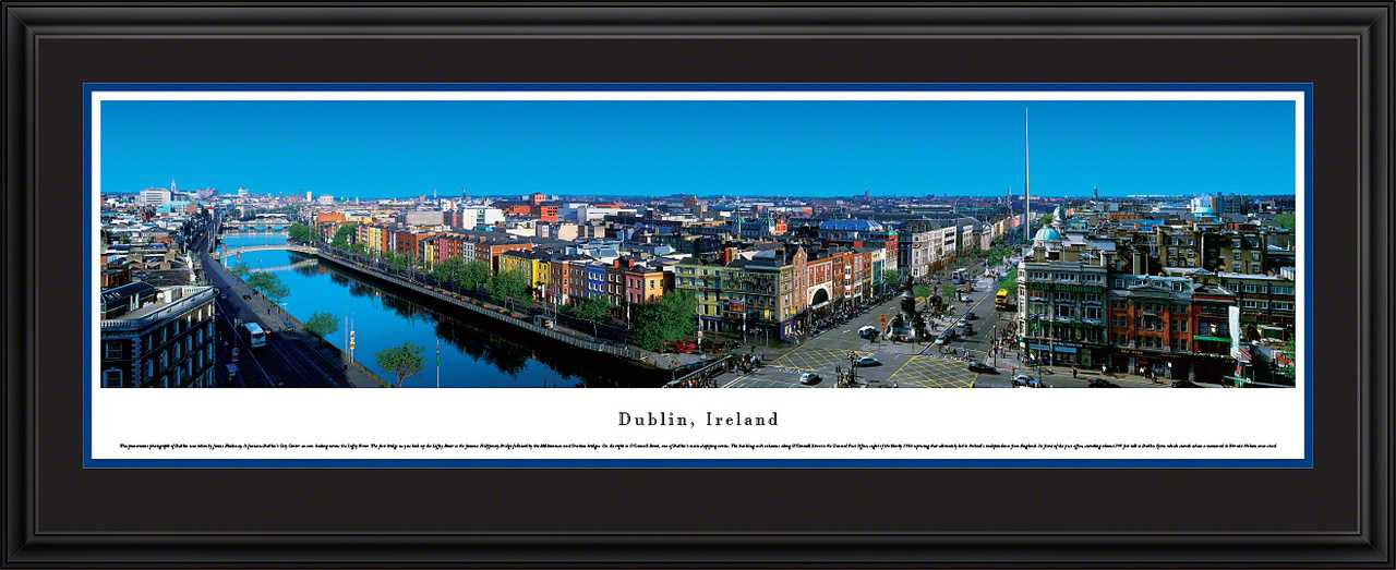 Dublin, Ireland Panoramic Skyline Picture