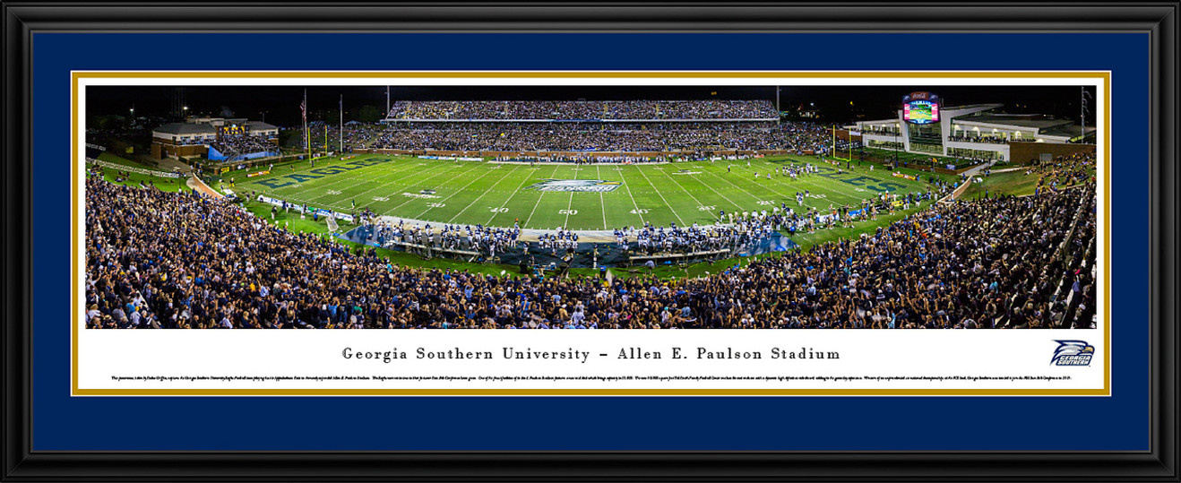 Georgia Southern Eagles Panoramic Picture - Paulson Stadium
