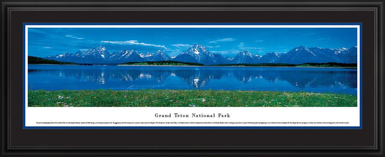 Grand Teton National Park Panoramic Picture