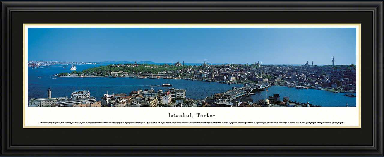 Istanbul, Turkey City Skyline Panoramic Picture