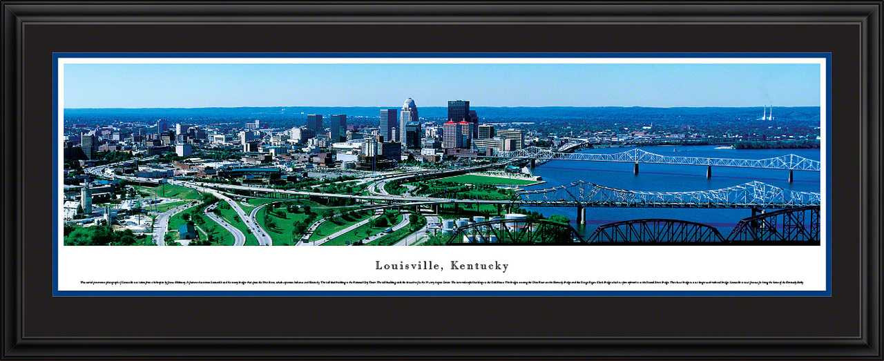 Louisville, Kentucky City Skyline Panoramic Picture