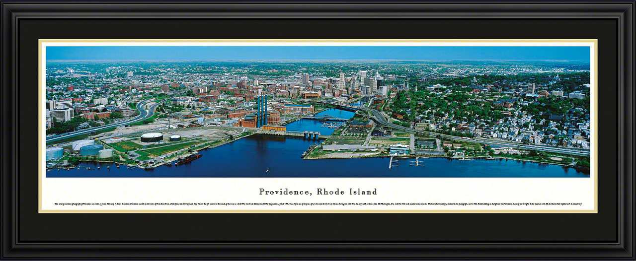 Providence, Rhode Island Skyline Panoramic Picture