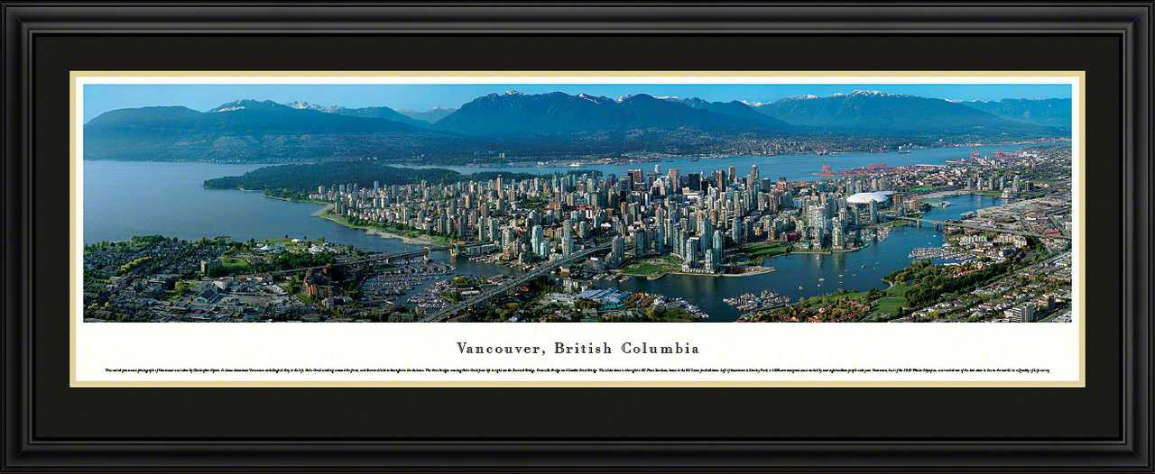 Vancouver, British Columbia, Canada Skyline Panorama