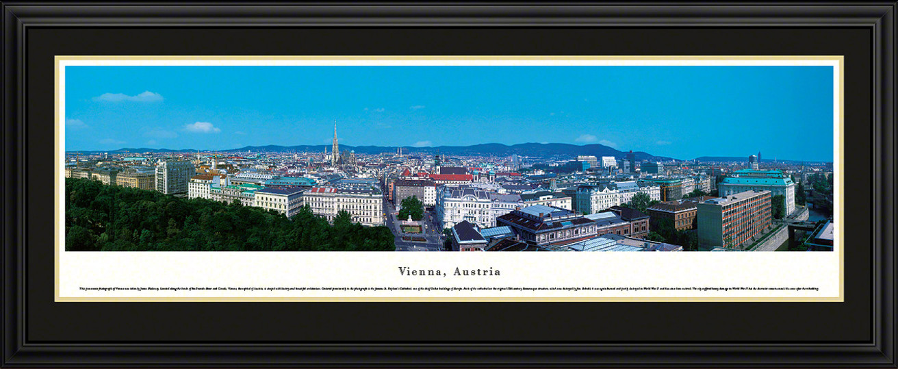 Vienna, Austria City Skyline Panoramic Picture