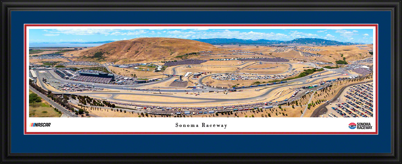 Sonoma Raceway Panoramic Poster