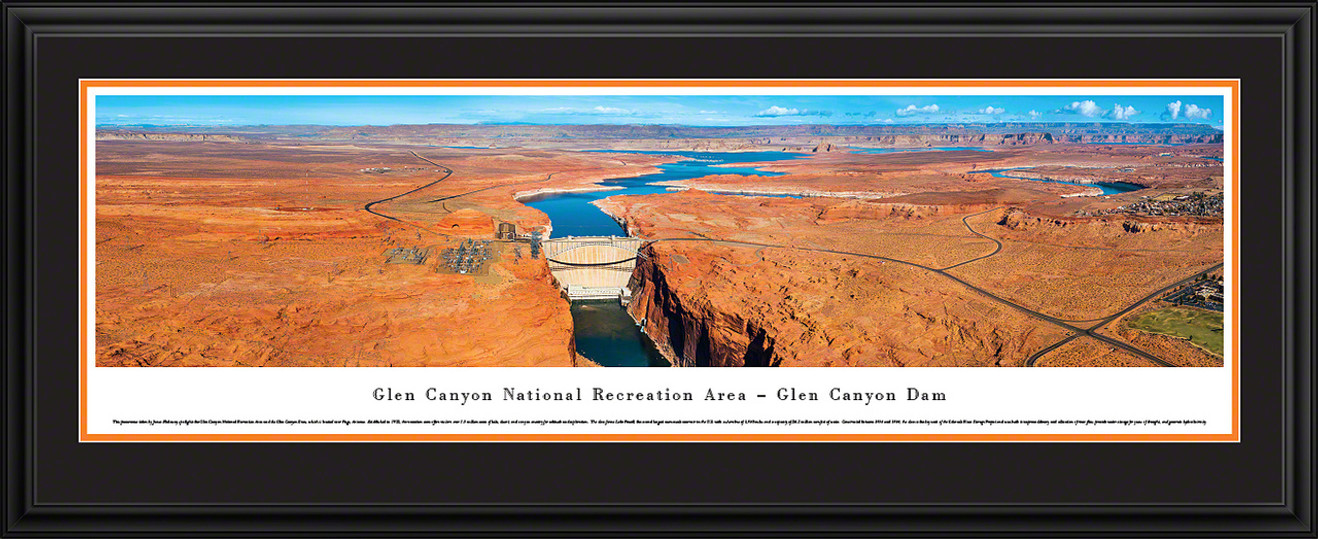 Glen Canyon Dam Panoramic Picture