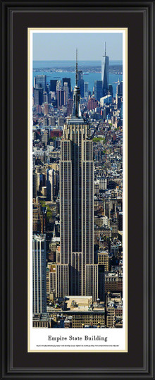Empire State Building Panoramic Picture - Vertical Panorama